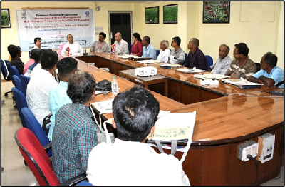ICAR-CRIJAF, Barrackpore Organises Farmers’ Training on Sensor-based Water Management in Jute-based Cropping Systems