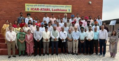 Scientist-Farmer Interaction on Rabi Priorities and Sustainable Agriculture held at ICAR-ATARI, Ludhiana