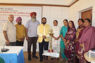 ICAR–IISWC, Dehradun, Inaugurates Training Programme on Watershed Management for Farmers from Punjab