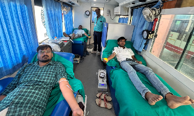 ICAR-MGIFRI, Motihari Organises Blood Donation and Health Check-up Camp under Special Campaign 6.0