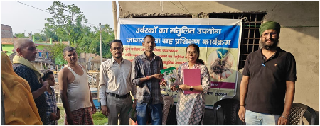 Green manuring and balanced fertilization gain momentum under Khet Bachao Abhiyan in Bihar at ICAR-MGIFRI, Motihari