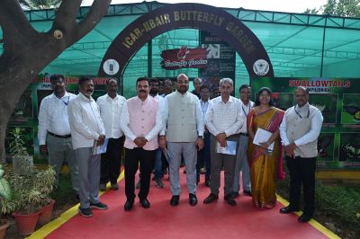 Dr M. L. Jat Visits ICAR-NBAIR, Bengaluru; Inaugurates Laboratory Expansion and Engages with Scientists, Farmers, and Industry