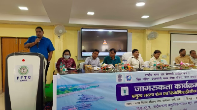Awareness programme on major fish diseases and the popularisation of the ReportFishDisease App in Jharkhand by ICAR-NBFGR, Lucknow