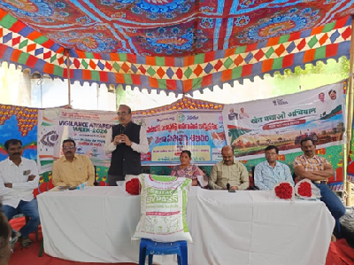 ICAR-NMRI, Hyderabad Organises Awareness Programme, Gram Sabha and Khet Bachao Abhiyan