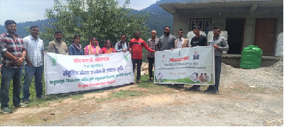 Farmers Sensitized in Nainital and Almora Villages under 'Khet Bachao Abhiyan' by ICAR-VPKAS, Almora